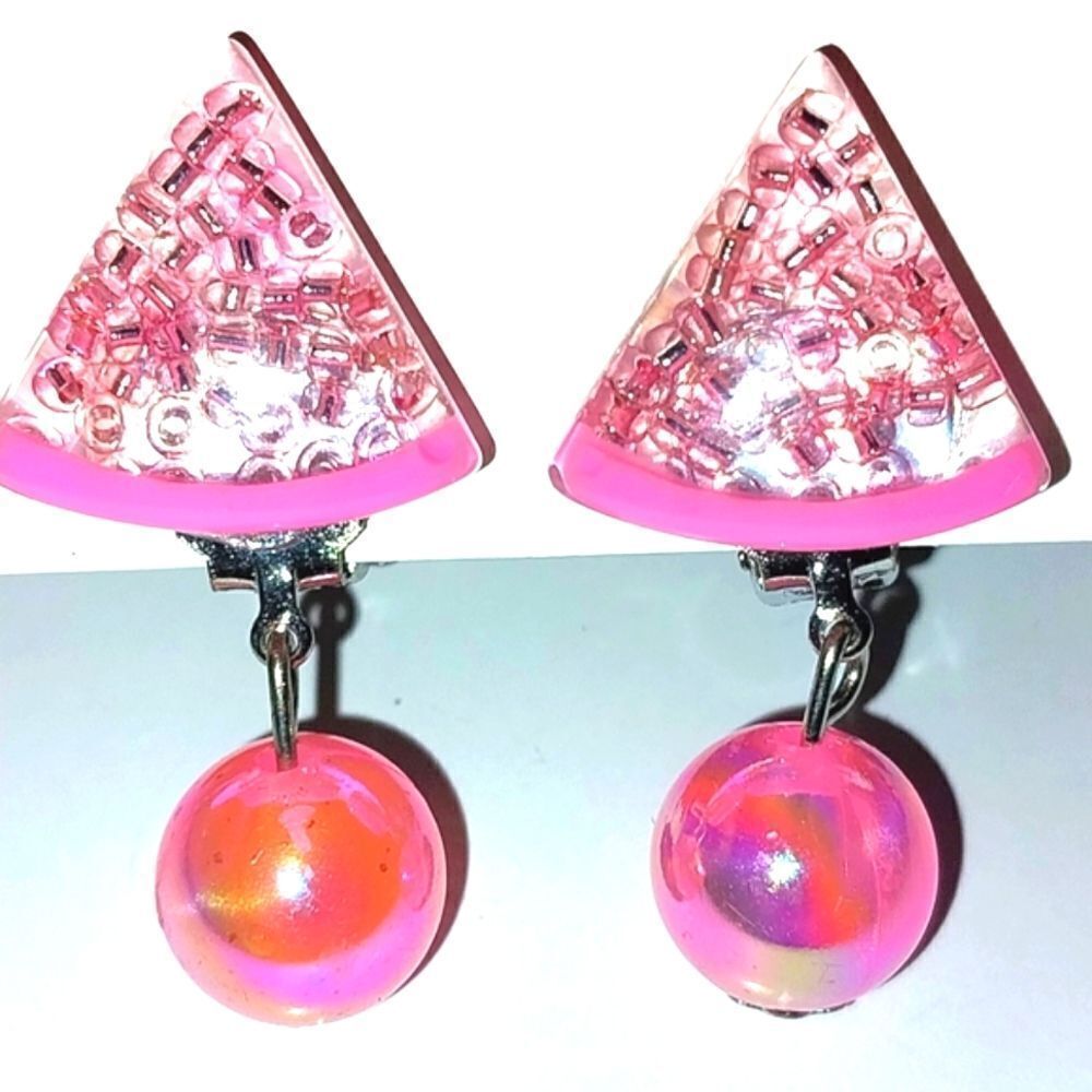 Beautiful fashion clip-on kids earrings